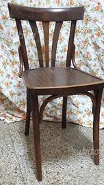 Sedia faggio vintage
