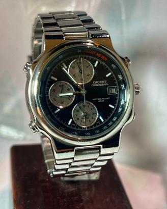 Orient chronograph  hfa735-70ca reverse panda