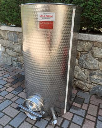 tino inox 700 lt con botola come nuovo