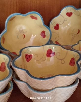 set 12  ciotole vintage  wald