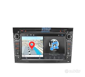 RADIO GPS ANDROID 11 PER OPEL ASTRA H VIVARO ZAFIR