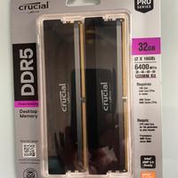 Crucial DDR5 32GB 6400 MT/S