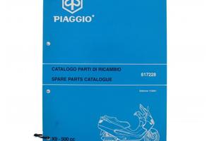 Catalogo parti di ricambio Piaggio X9 500 - 617228