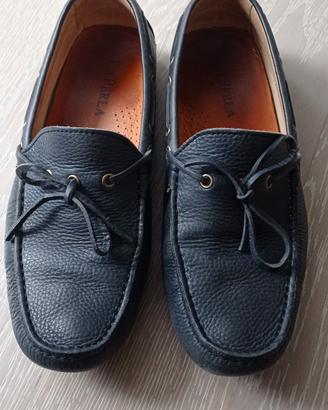 Mocassini uomo blu n.41