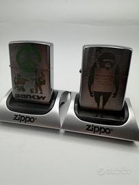 Zippo banksy anni 2019 e 2022