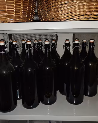 20 bottiglioni in vetro da 2 litri