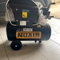 Compressore 24LT NUAIR NUOVO con accccessori