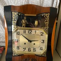 Orologio da parete muro in legno