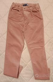 Pantalone velluto bambina Okaibi 9 anni.