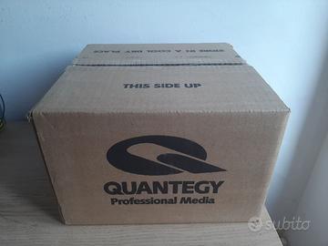 Scatola 40 bobine audio Quantegy da 12,5 cm.