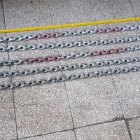 Catena calibrata zincata 8mm 26 metri verricello