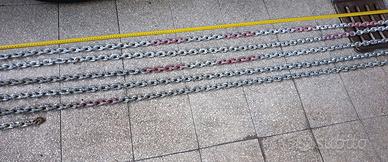 Catena calibrata zincata 8mm 26 metri verricello