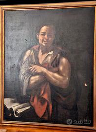 Dipinto a olio su tela, scuola napoletana