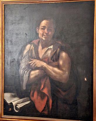 Dipinto a olio su tela, scuola napoletana