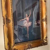 Elegante quadro con ballerina firmato Ruiz