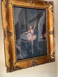 Elegante quadro con ballerina firmato Ruiz