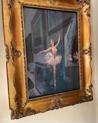 Elegante quadro con ballerina firmato Ruiz