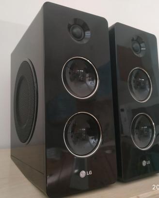 Coppia casse acustiche Marca LG