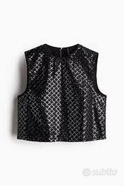 H&M Embellished vest top