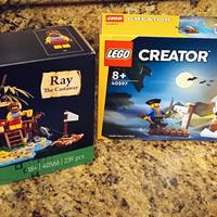 LEGO 40566 + 40597 Ray Castaway e Isola dei Pirati