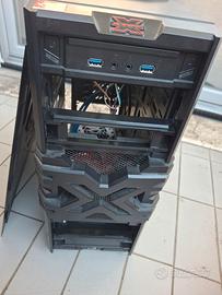 Cabinet PC ATX con ventole