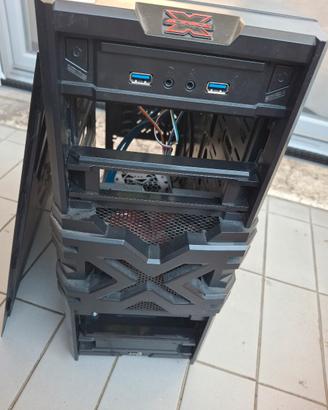 Cabinet PC ATX con ventole
