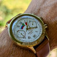 Cronografo Russo vintage POLJOT 3133 Numerato