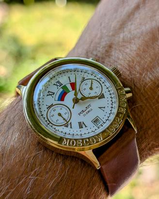 Cronografo Russo vintage POLJOT 3133 Numerato