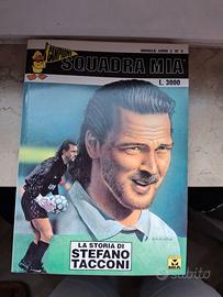 La storia di Stefano Tacconi a fumetto