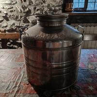 Bidone Acciaio Inox per Olio