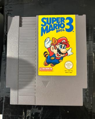 Super Mario Bros 3 Nintendo Nes Cartuccia
