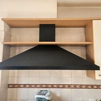 Cappa Aspirante Design Nero Opaco – 145 cm circ