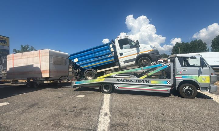 Carro/bisarca doppio pianale, valuto permuta