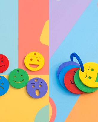 Gettoni delle emozioni in stampa 3D