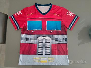 T-SHIRT TRANSFORMERS OPTIMUS PRIME COMMANDER TG. L