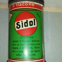 Antica scatoletta in latta del sidol epoca anni 30