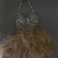 Vestito da matrimonio/diciottesimo/festa beige