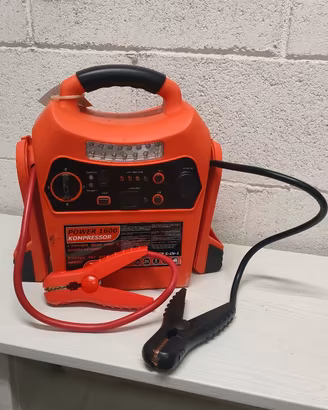 Booster Starter Auto 12V + Compressore 8 bar