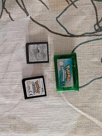 Videogiochi Pokemon GBA e NintendoDS