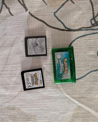 Videogiochi Pokemon GBA e NintendoDS