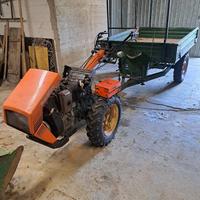motocoltivatore goldoni +rimorchio a trazione e fr