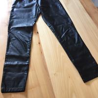 Pantaloni leggins pelle