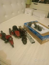 trio moto Latta ed acciaio  vintage 