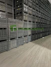 bins, cassoni usati in plastica PEHD 1200x800x800