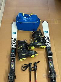 Kit sci scarponi bacchette VOLKL - Fischer