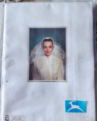 Lenzuolo Vintage  marchio storico C.M.B.