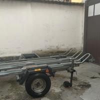 Noleggio carrello porta moto 3 posti