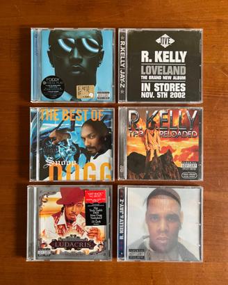Lotto 6 Cd USA Hip Hop Rap RnB R Kelly Snoop Dogg