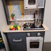 cucina di legno gioco 