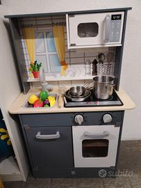 cucina di legno gioco 